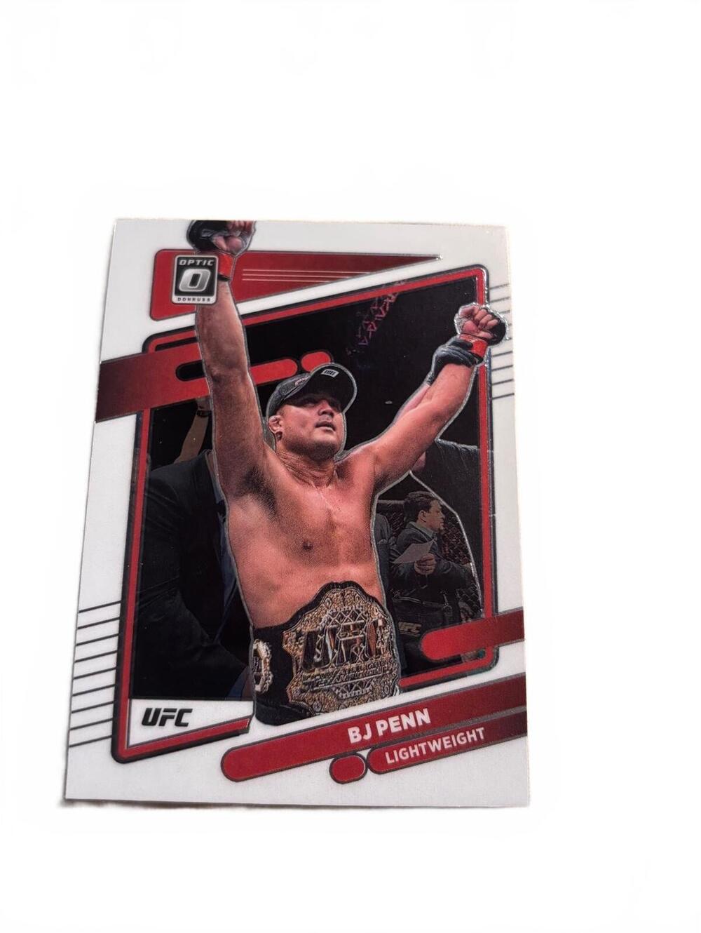 2022 Panini Donruss Optic UFC BJ Penn Lightweight Trading 카드